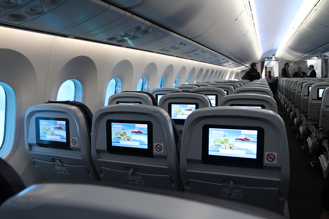 787 Dreamliner seating