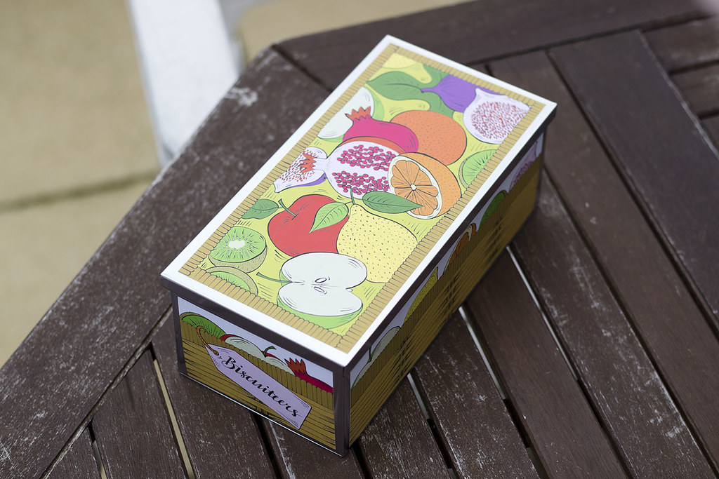 Biscuiteers Fruit Biscuit Box