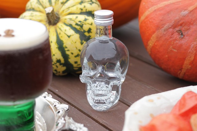 Espresso martini with crystal head voddka