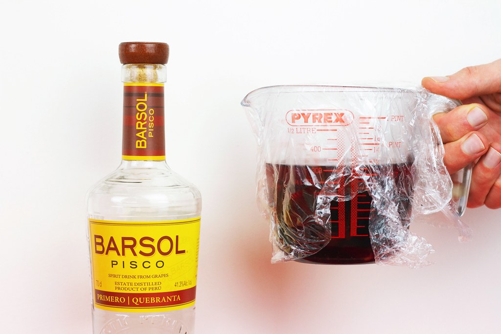 Infusing Pisco Overnight