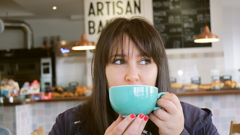 Coffee at Zio Mario in May