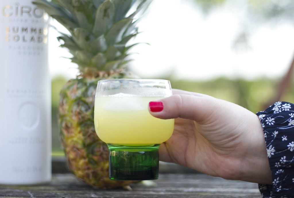 Ciroc Summer Colada Cocktails