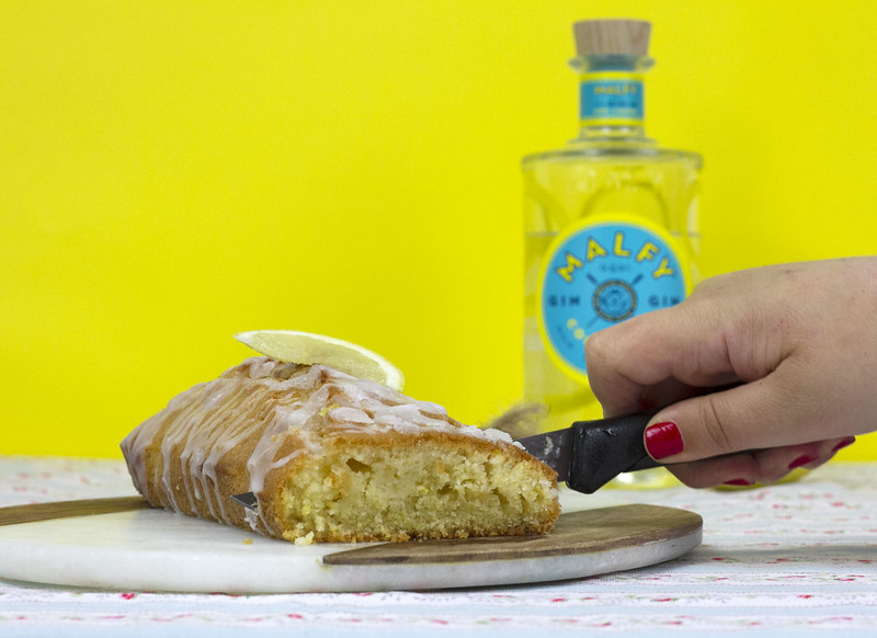 Double Gin Drizzle Slice Cake