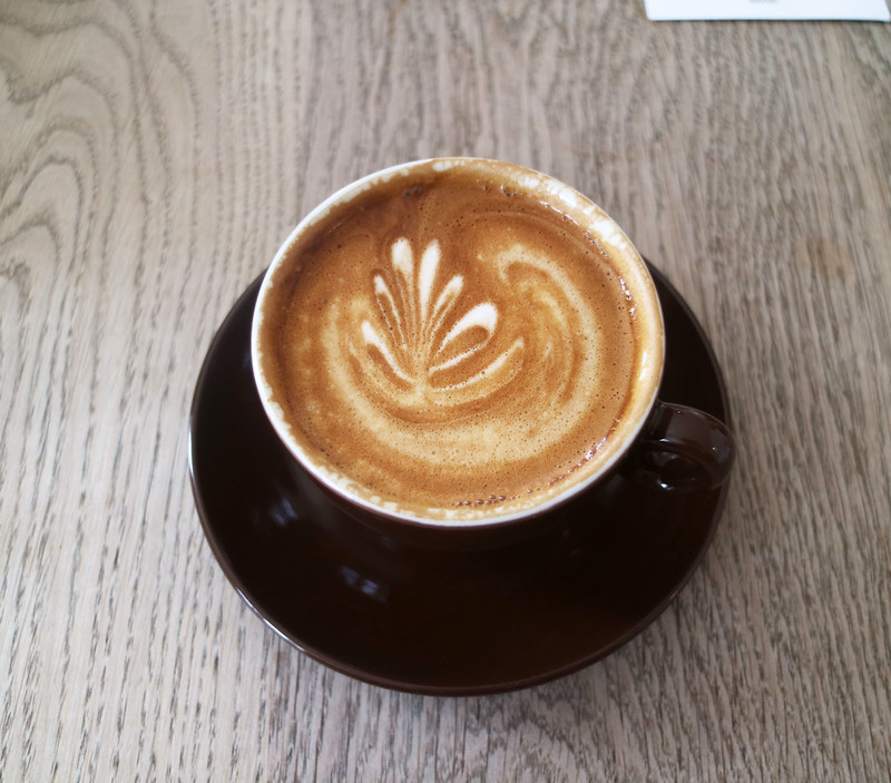 Coffee at Pump Street Bakery