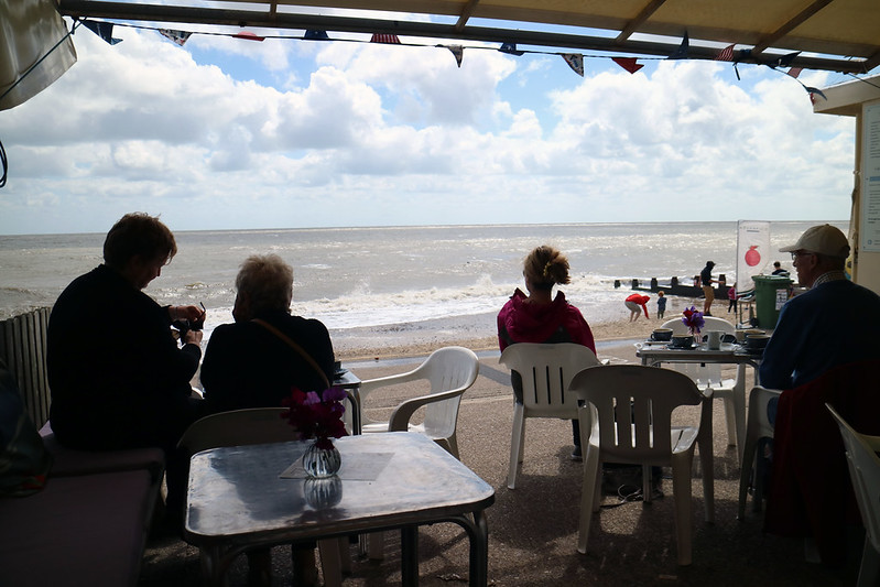 View from Suzie's Cafe Southwold