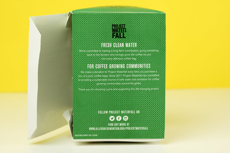 Coffee Bags Project Waterfall