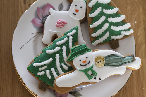 THE SNOWMAN CLOSE UP BISCUITS