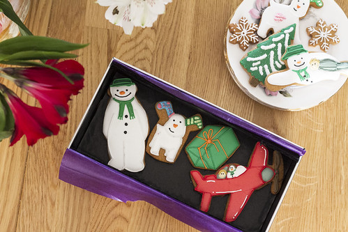 The Snowman Biscuits Biscuiteers