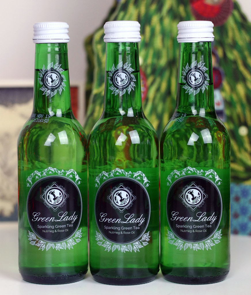 Green Lady Sparkling Tea Bottles