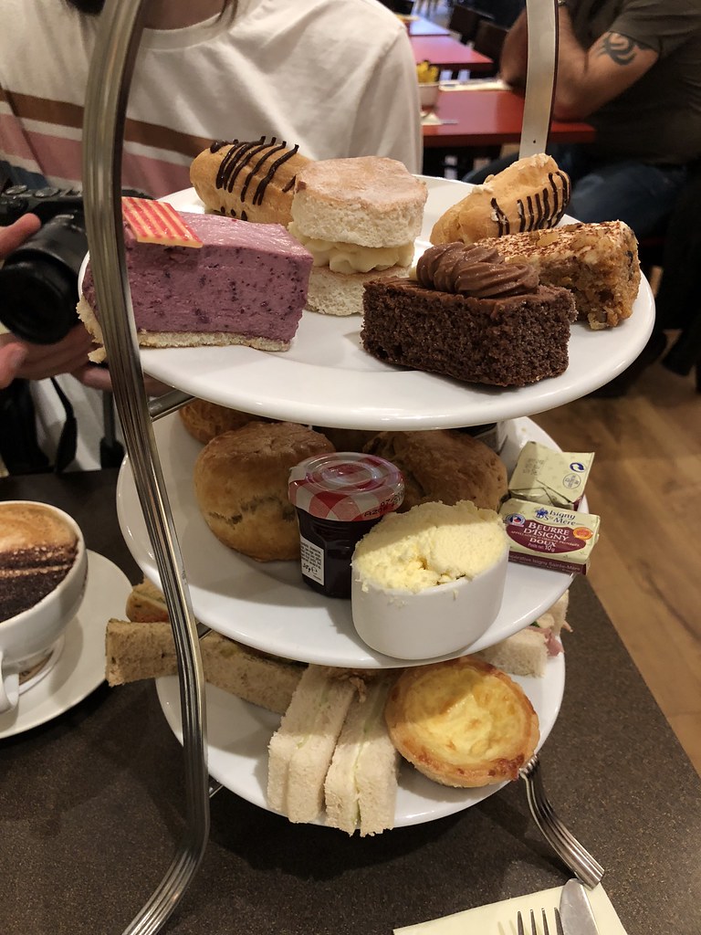 Patisserie Valerie afternoon tea