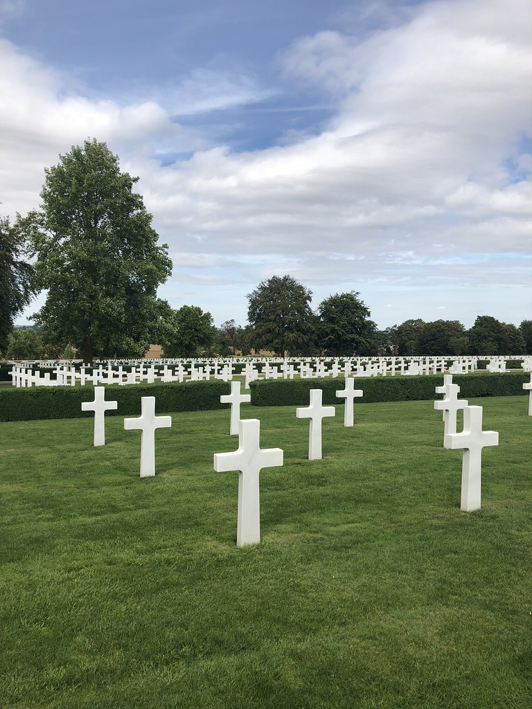 Cambridge American Cemetery august