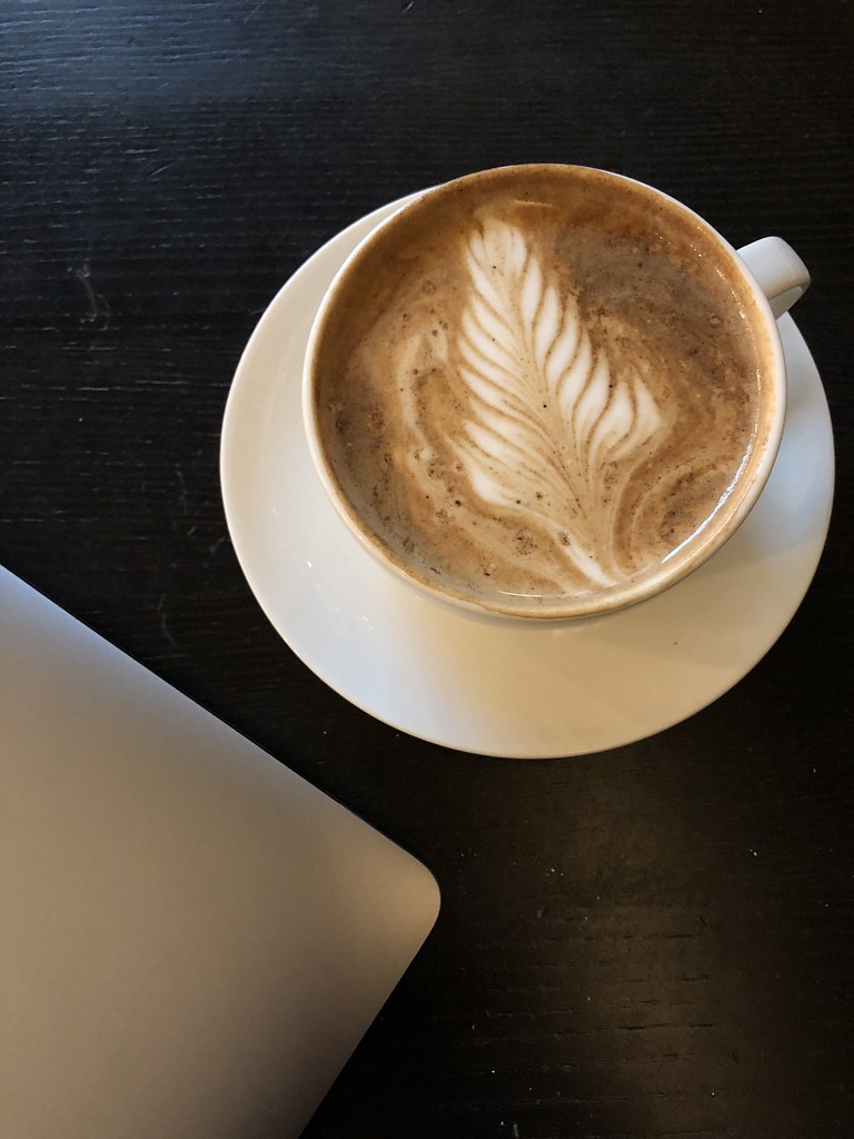 Coffee work in Starbucks