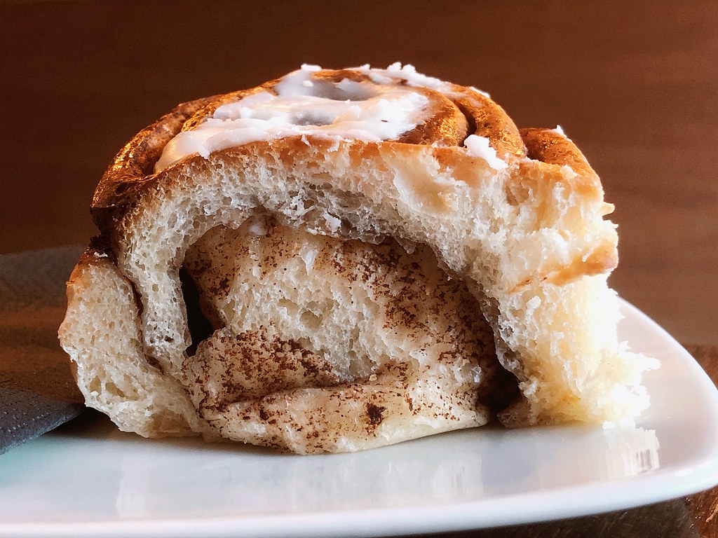 Cinnamon Bun Sheffield Cawa bakery