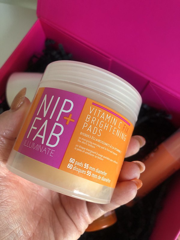 Nip and Fab hydrating Pads vitamin C review
