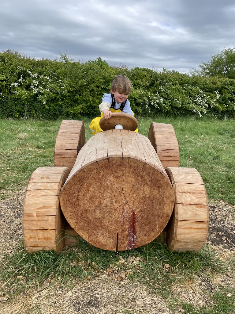 wimpole wooden tractor