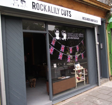 rockalily cuts retro hairdresser london